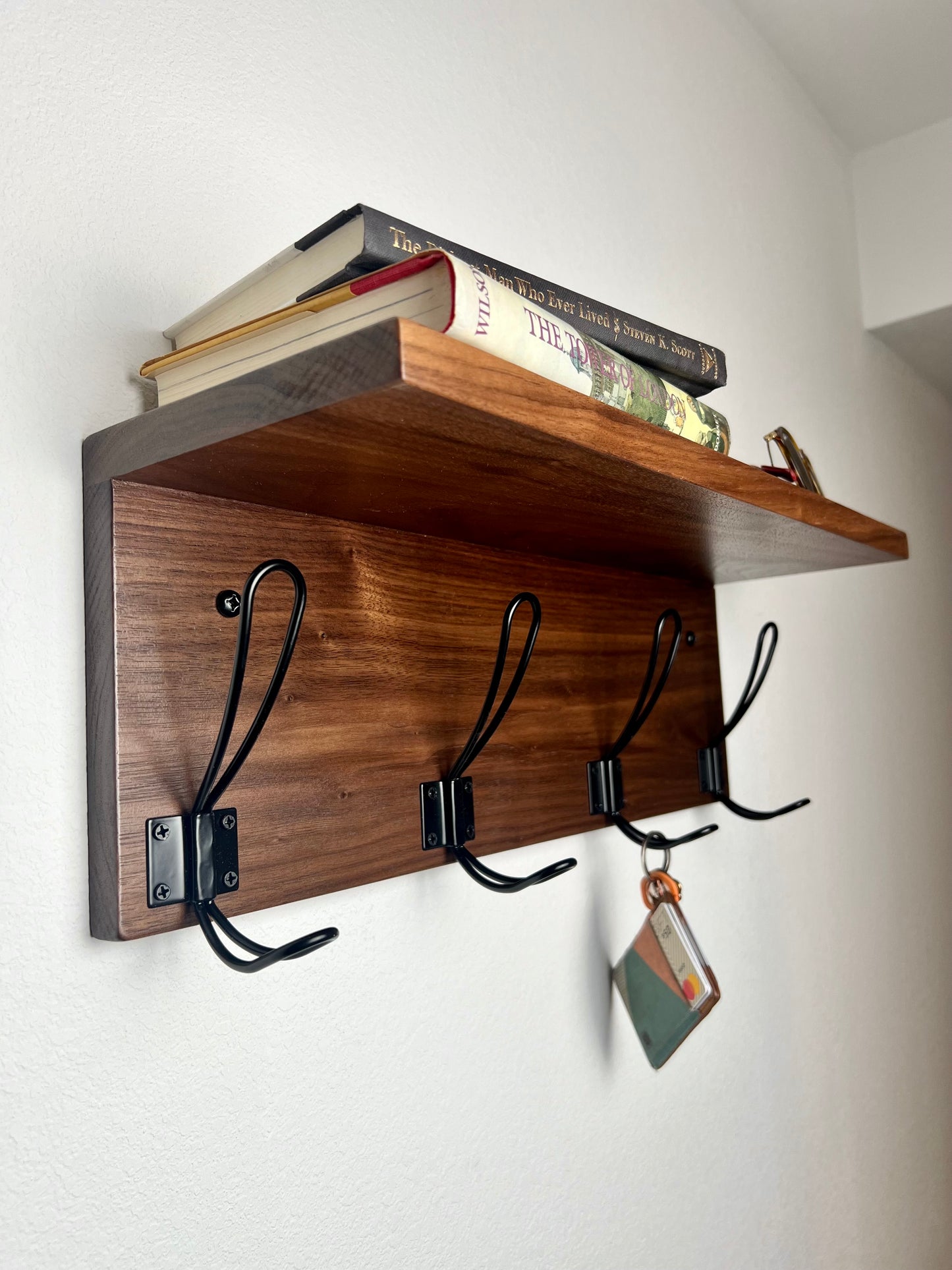 Walnut Coat Rack