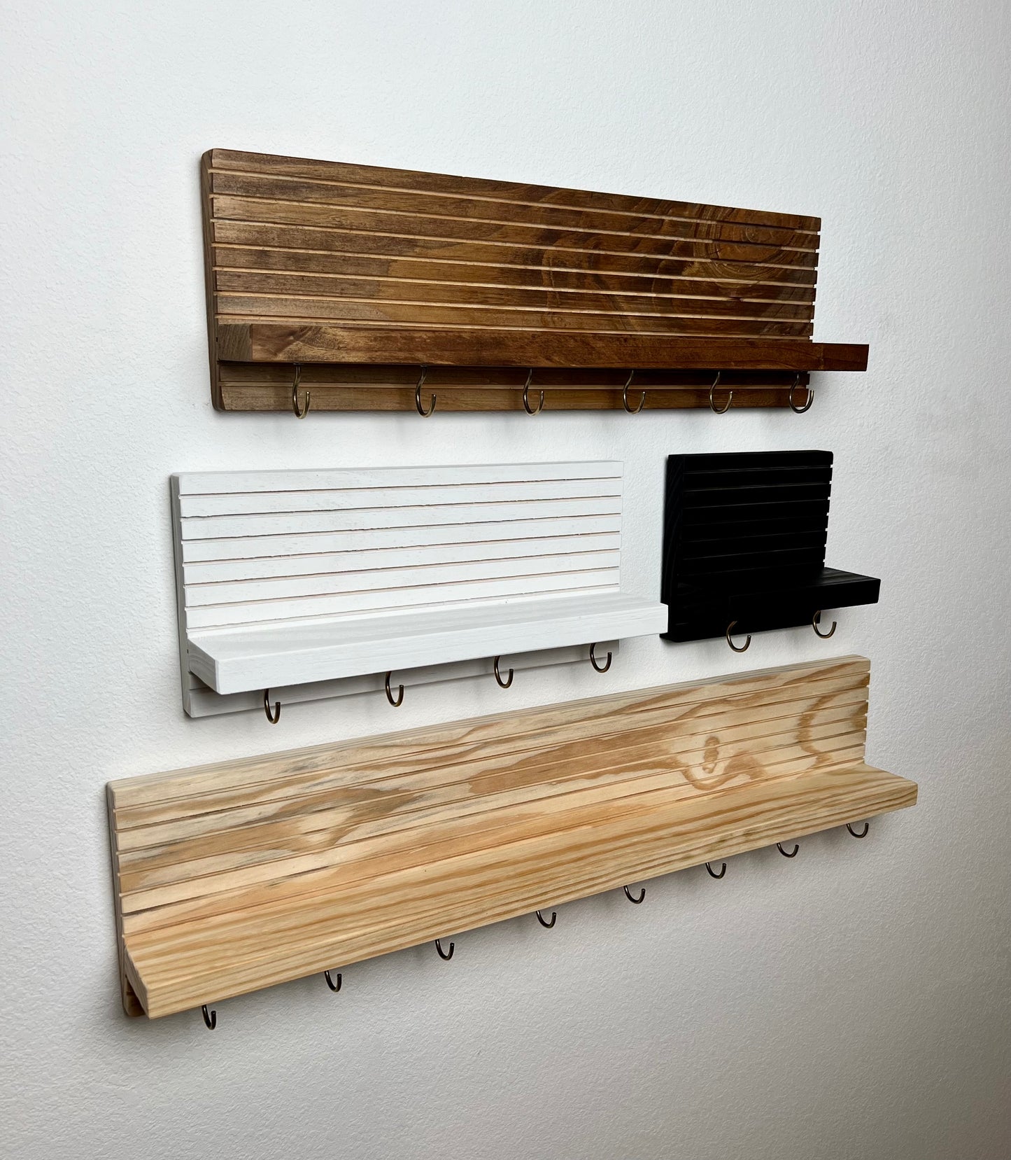 Pine Entryway Organizer