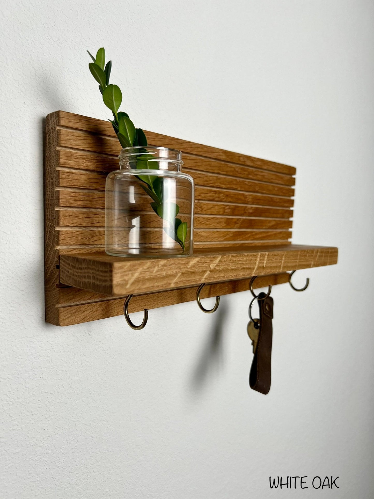 Hardwood Entryway Organizer | All sizes and woods